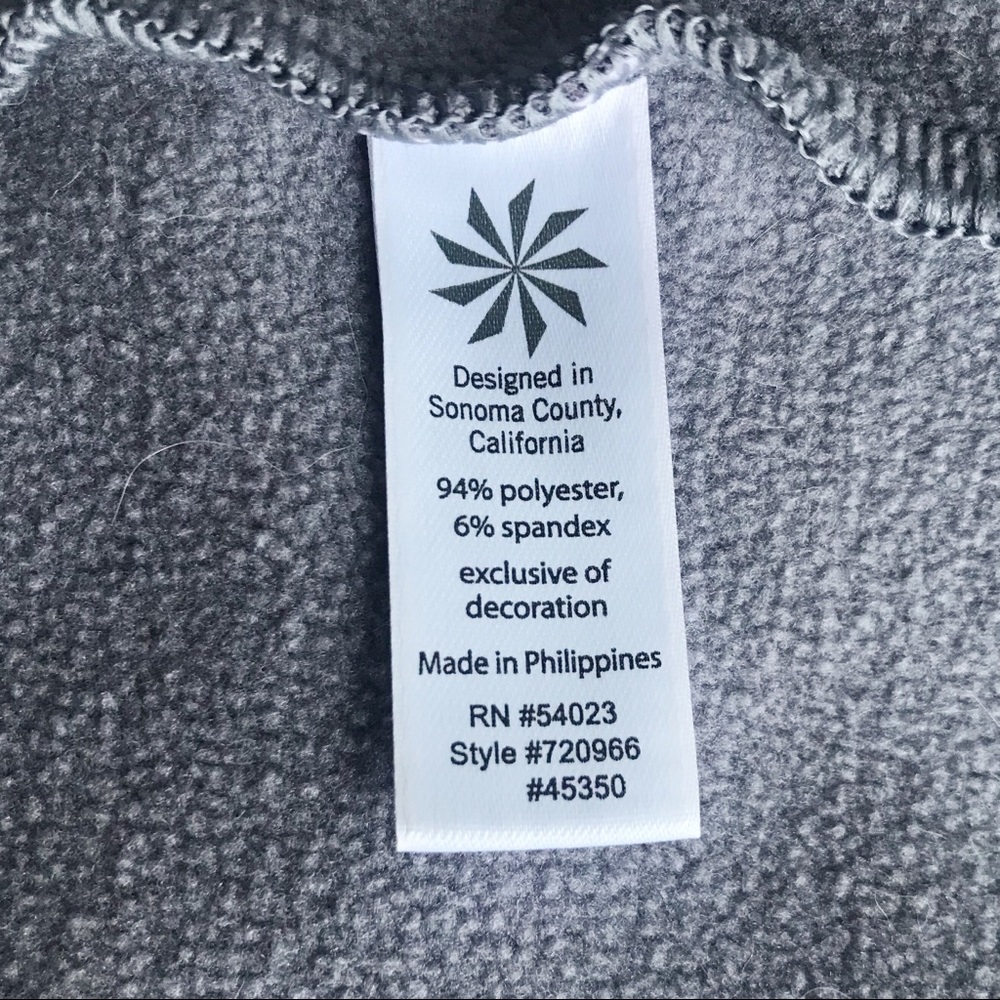 Athleta Gray Fleece Skirt XS  Athliesure Tennis - Picture 7 of 8